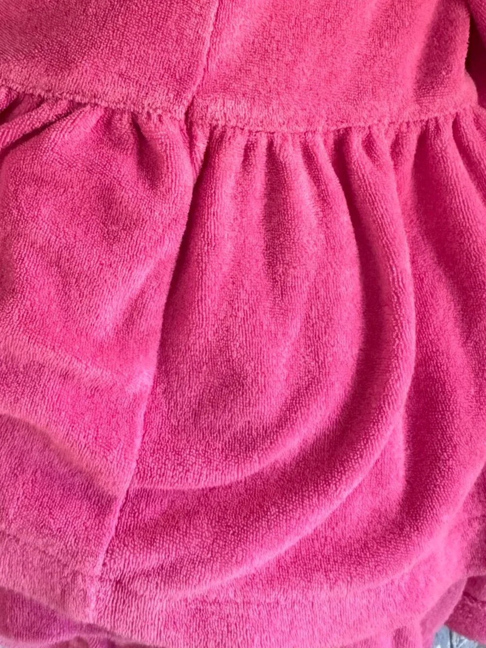 Polo Ralph Lauren Girls Terry Cloth Cover Up Dress Pink Size 5